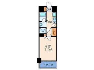 ラナップスクエア東梅田(701)の物件間取画像